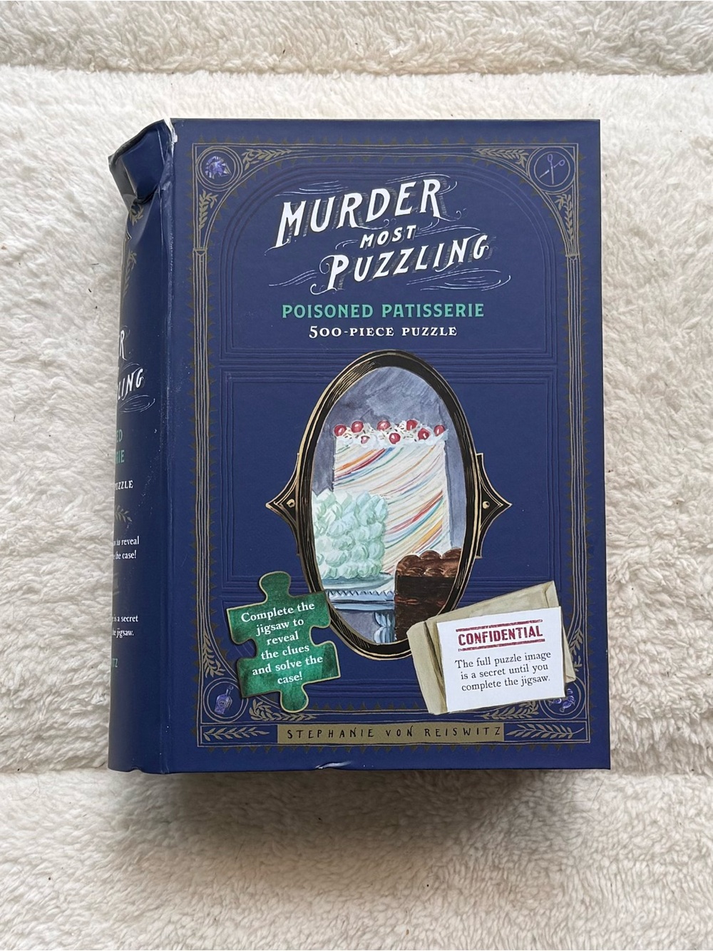 Chronicle Books Murder Most Puzzling - Poisoned Patisserie 500 piece puzzle